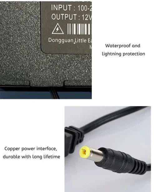 Waterproof 12V 2A DC Power Supply Adaptor for CCTV & WiFi Cameras
