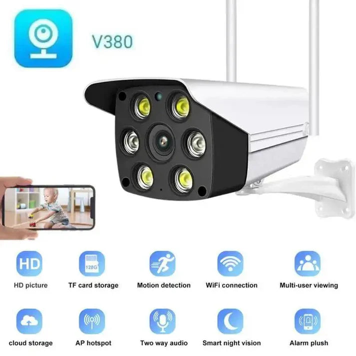Bullet Smart WiFi CCTV Camera: Wireless Home & Outdoor Security Solutions