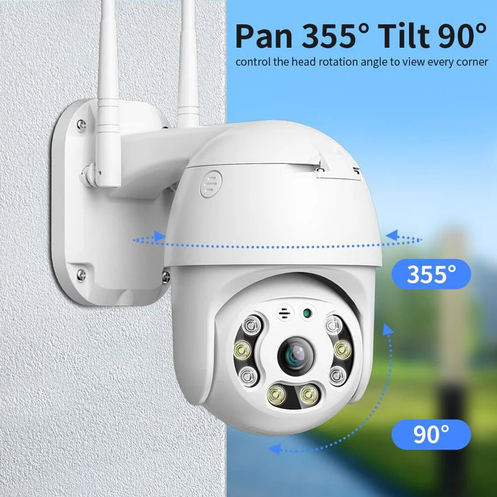 Smart WiFi CCTV Camera: Wireless Home & Outdoor Security Solutions