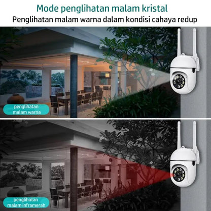 Smart WiFi CCTV Camera: Wireless Outdoor & Home Security Surveillance