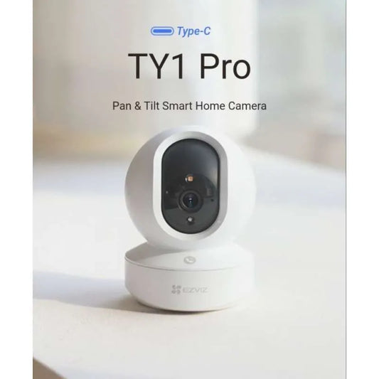EZVIZ TY1 Pro 1080P Type-C Pan & Tilt Smart Home Camera | WiFi CCTV Camera