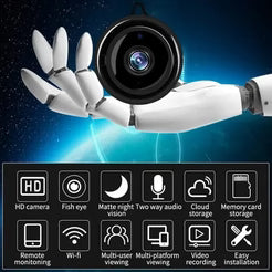 Mini Smart WiFi CCTV Camera | Wireless Home Security Solution HD Camera