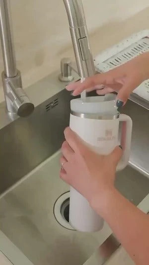 Stanley Stainless Steel Tumbler 40oz – FlowState™ Quencher H2.0 Insulated Cup with Straw & Handle