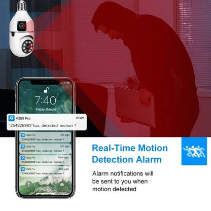 Dual Lens Smart WiFi CCTV Camera | Advanced Wireless Home Security System