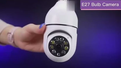 Bulb Socket Smart WiFi CCTV Camera 1080P Full HD | Hidden Security Camera